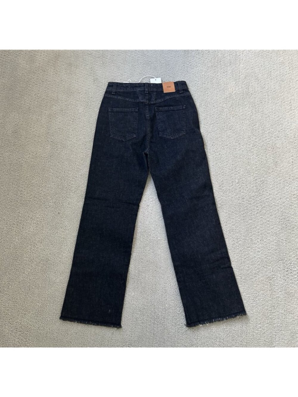 NWT CLOSED Womens Dark Wash High Waist Slim Fit Straight Leg Jeans Milly Size 24 - Picture 8 of 16